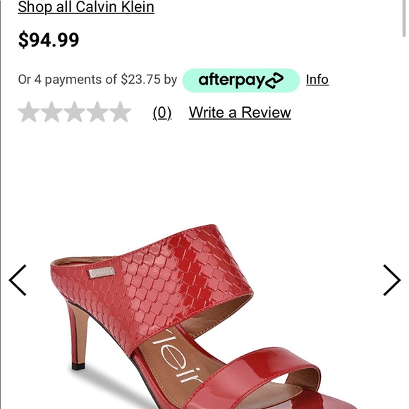 Calvin Klein Cecily Heels - Picture 3 of 3